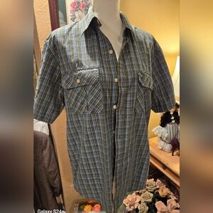 Timberland Mens Medium Plaid shirt